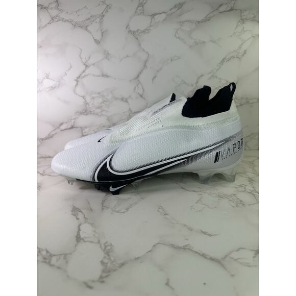 NEW Nike Vapor Edge Elite 360 Flyknit Football Cleats White CV6282-108 Mens 13 - Picture 2 of 5